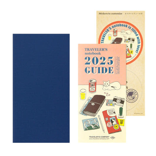 TN Traveler's Notebook - July-Dec 2025 Weekly + Memo Refill (Regular Size)