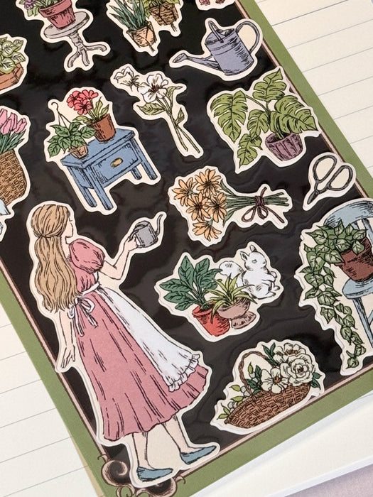 Nuit Cherie Sticker Sheet: Flower's Whisper