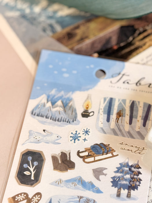 Mind Wave Sticker Sheet - Frozen Sky Country