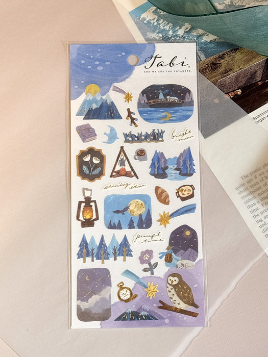 Mind Wave Sticker Sheet - Night Country