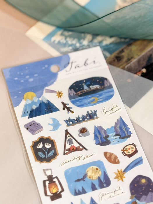 Mind Wave Sticker Sheet - Night Country