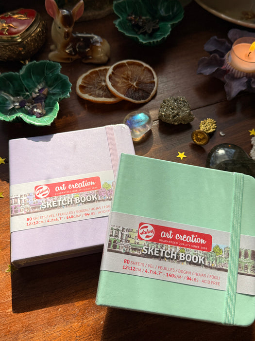 Talens Art Creation Sketchbook | lavender / mint