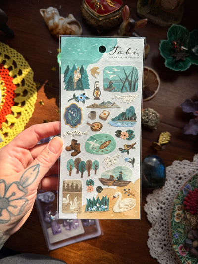 Mind Wave Sticker Sheet - Lake Country