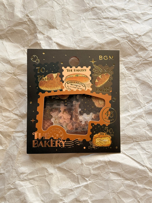 Sticker Flakes - Postage Stamp: Bakery