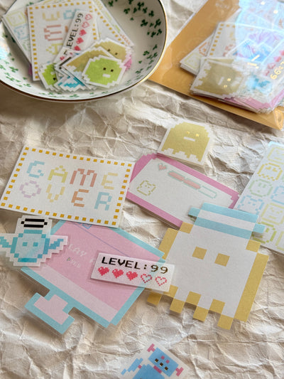 Sticker Flakes - Pixel: Let's play a game!