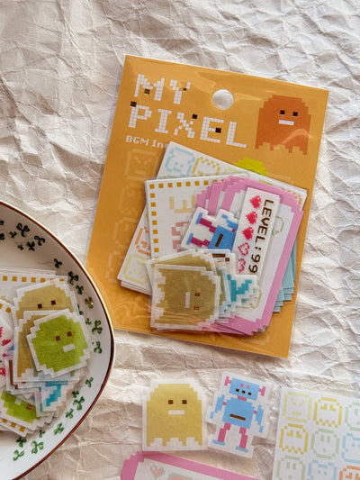 Sticker Flakes - Pixel: Let's play a game!