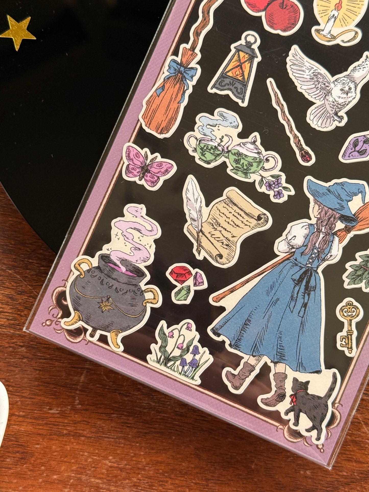 Nuit Cherie Sticker Sheet: Witch's Treasure Box