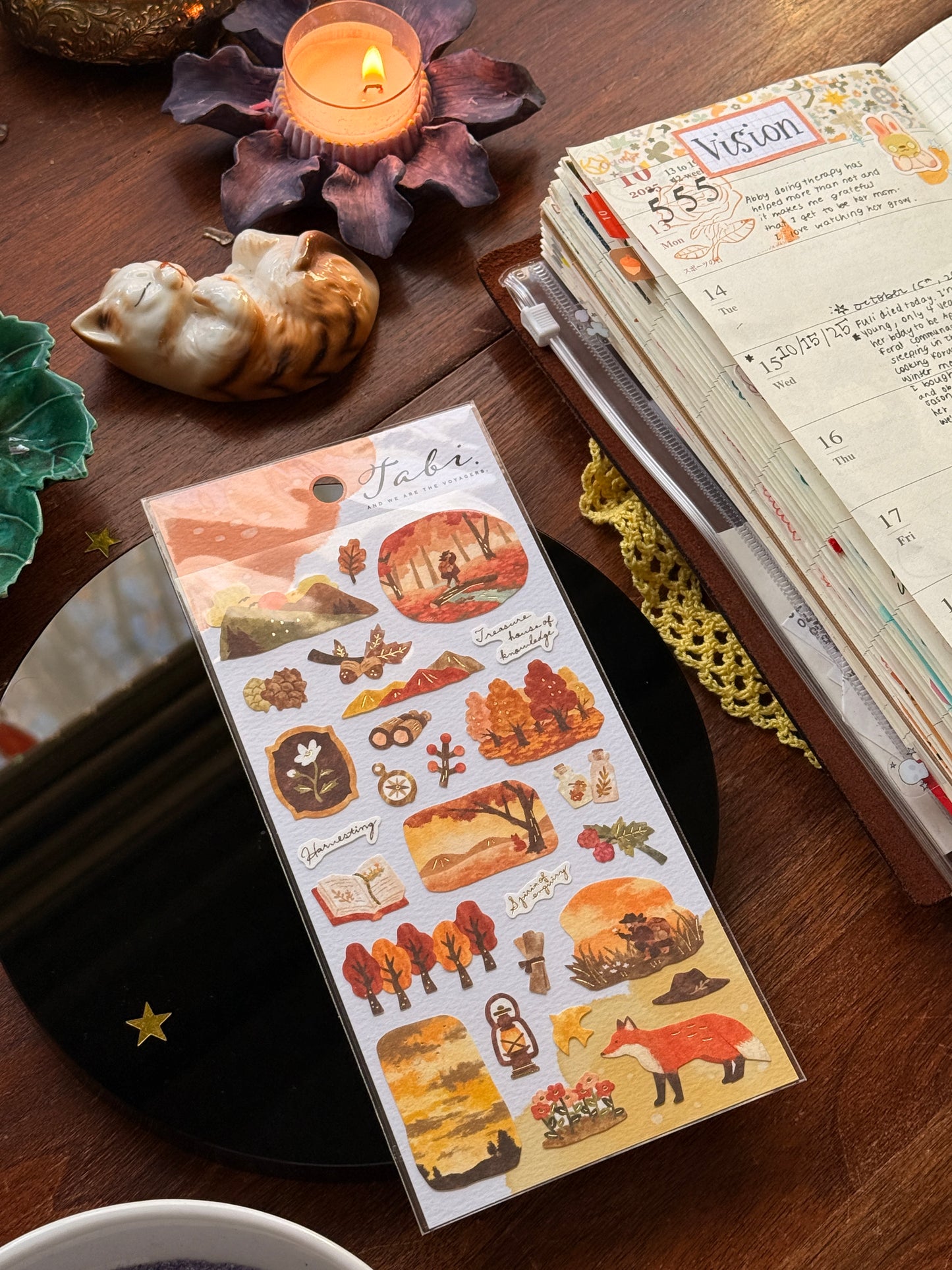 Mind Wave Sticker Sheet - Twilight Country