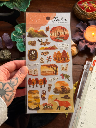 Mind Wave Sticker Sheet - Twilight Country