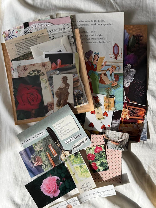 lovergirl collage kit .☘︎ ݁˖