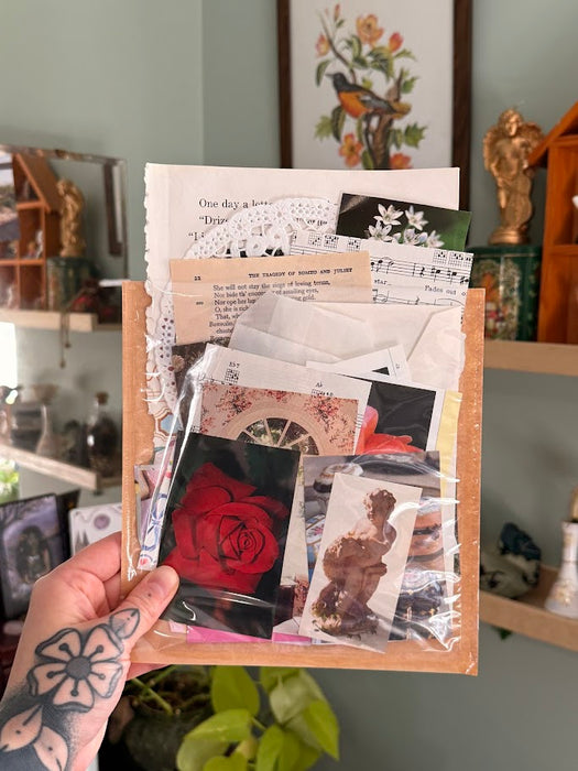 lovergirl collage kit .☘︎ ݁˖