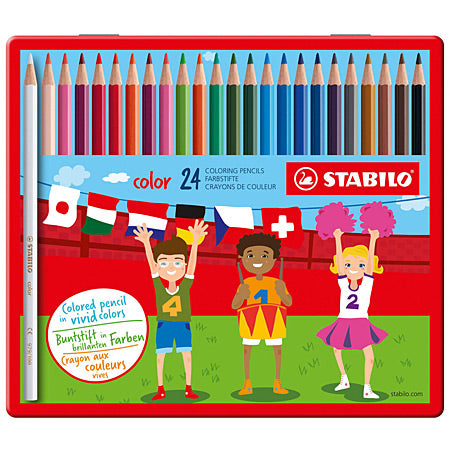 Stabilo Colouring Pencils / Pencil Crayons | 24 Pieces