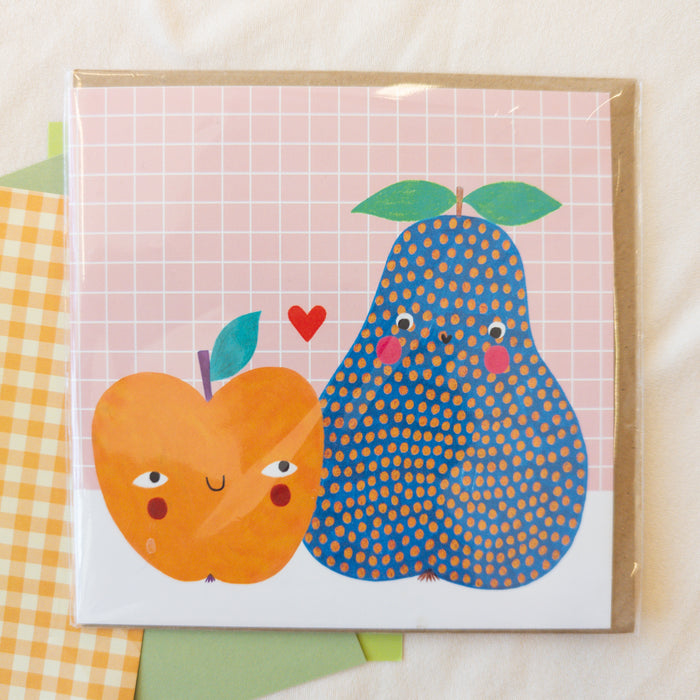 Apple and Pear Card