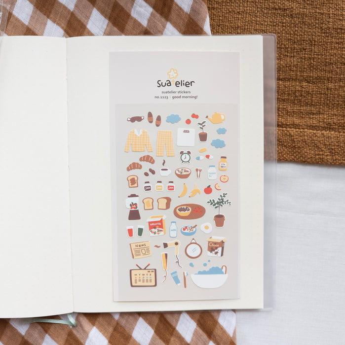 Suatelier Stickers | 1123 good morning!