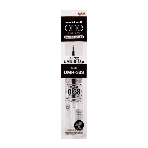 Uni-Ball One P - 0.38 REFILL, black ink