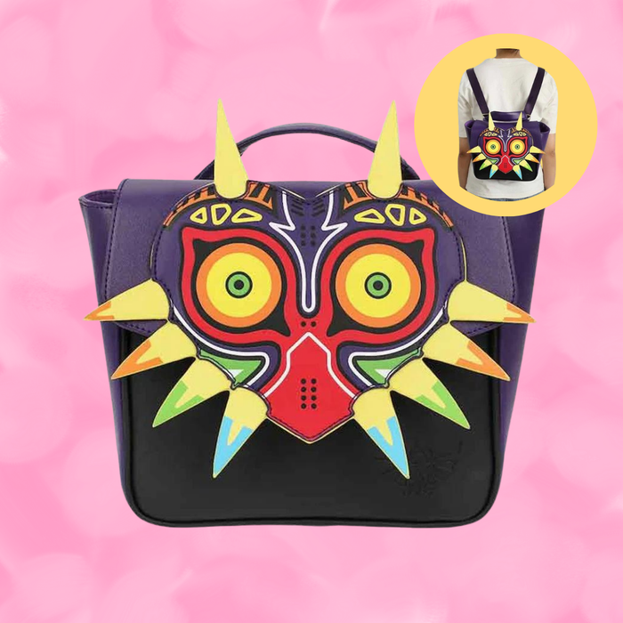 Legend of Zelda Majora's Mask Convertible Mini-Backpack