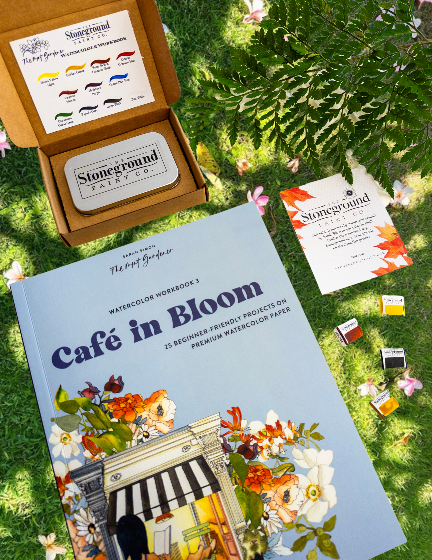 The Mint Gardener x Stoneground Paint Co. // Workbook Palette