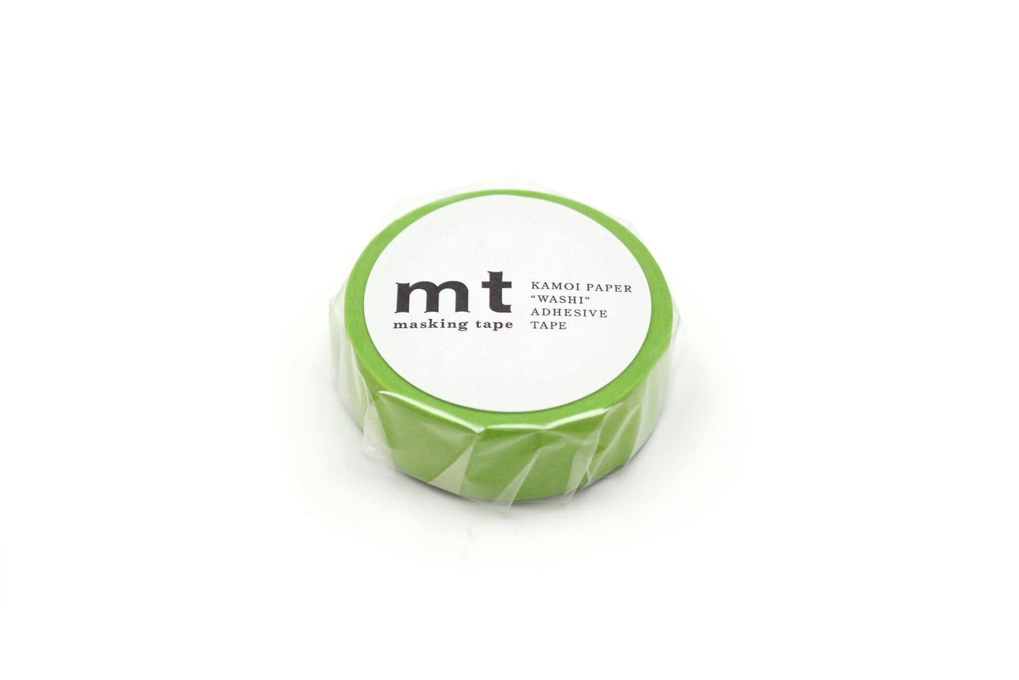 MT Washi Masking Tape: Matte Yellow-Green