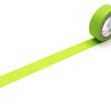 MT Washi Masking Tape: Matte Yellow-Green