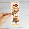 Flower Fox Bookmark