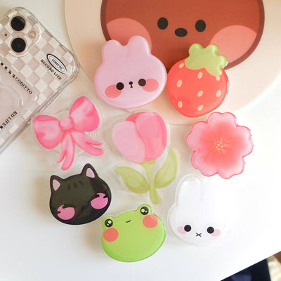 Pink Bow Phone Accessory