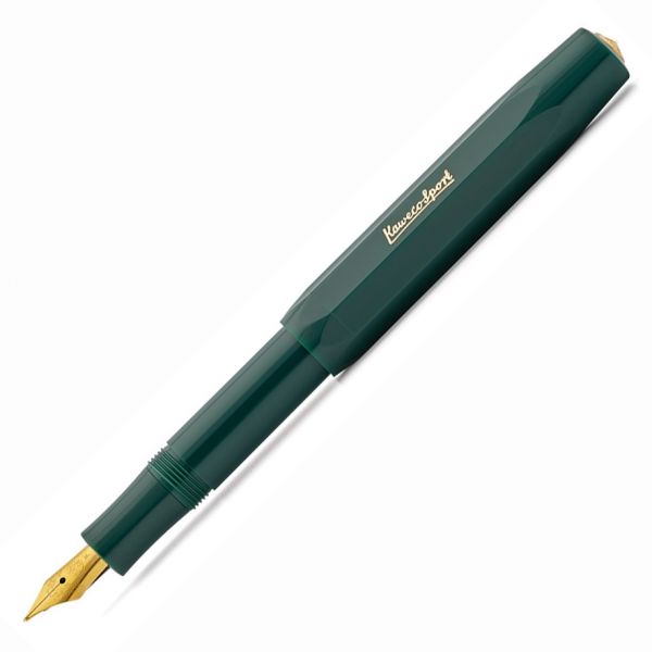 Kaweco Classic Sport - Green Fountain Pen (Fine Tip)