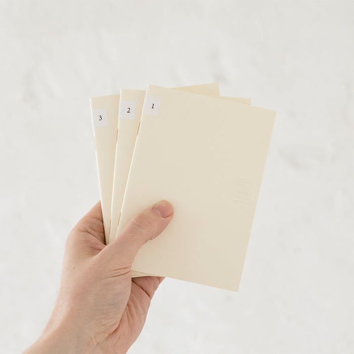 Midori MD Notebook Light 3-pack | B6 Blank (slim)