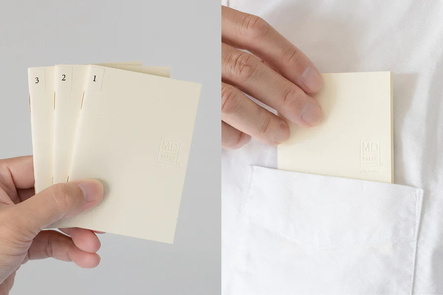 Midori MD Notebook Light 3-pack | A7 Lined (slim)