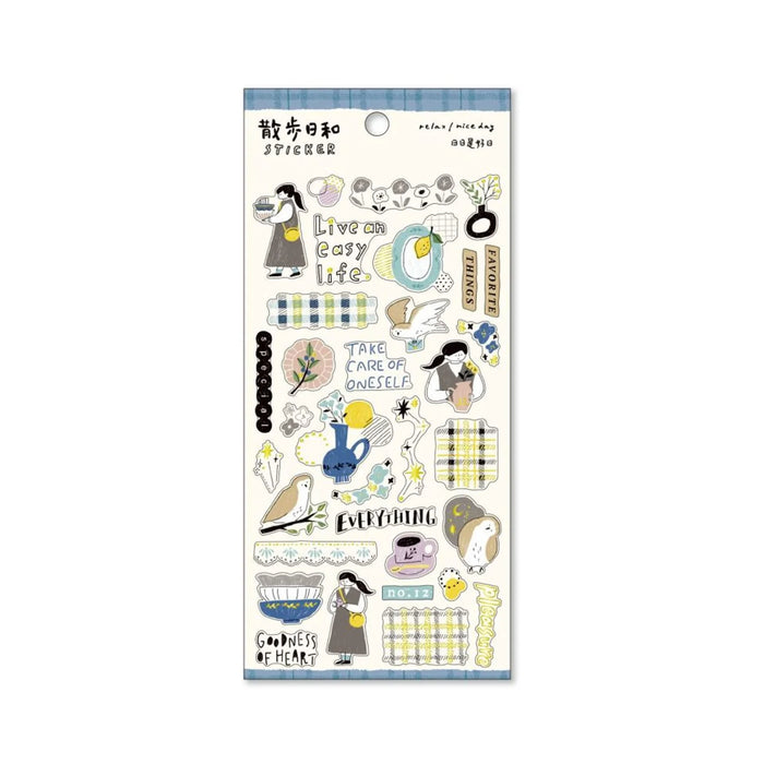 Mind Wave Sticker Sheet: "Pottery Shop"