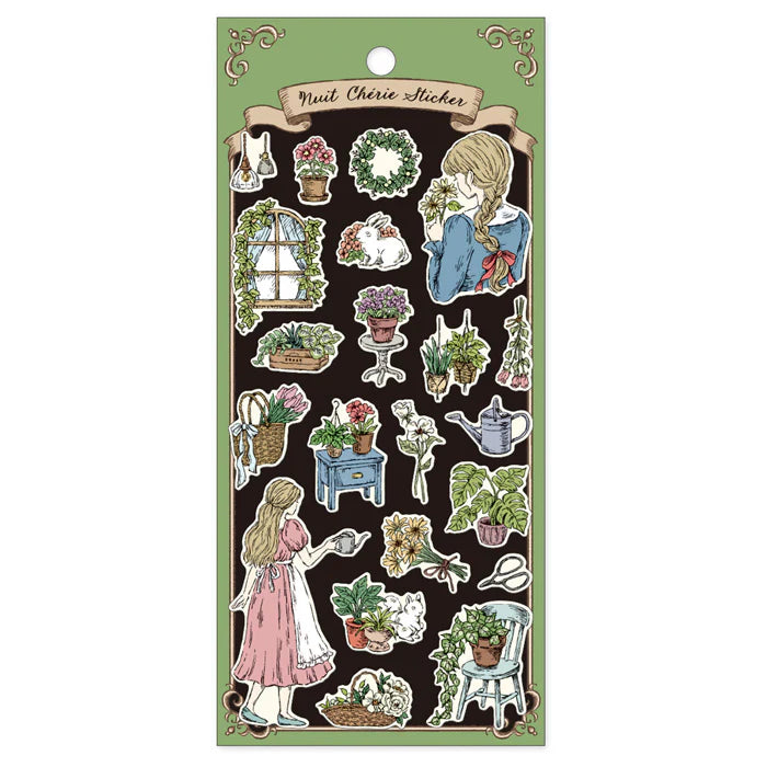 Nuit Cherie Sticker Sheet: Flower's Whisper