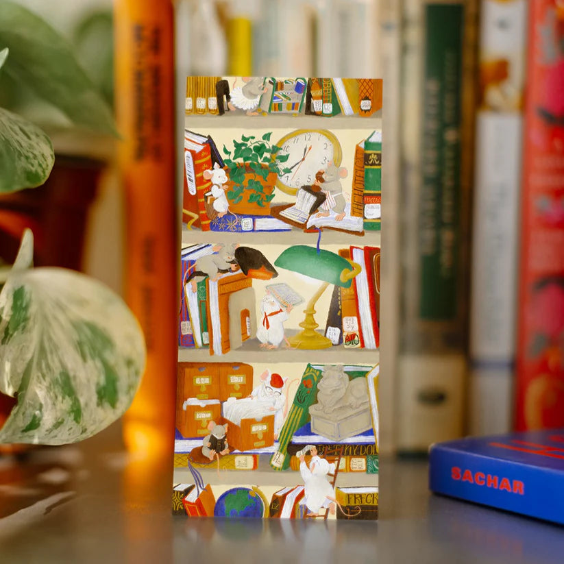 Public Library | Illustrated Bookmark