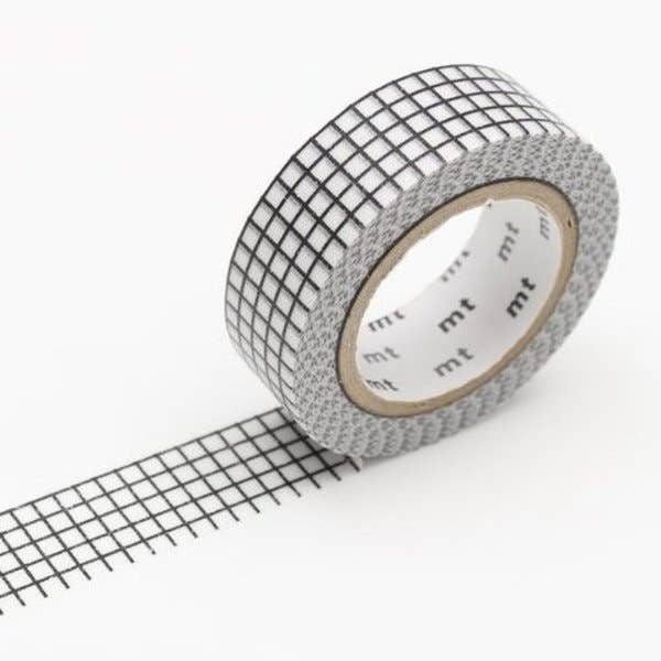 MT Washi Masking Tape: Graph Hougan Black