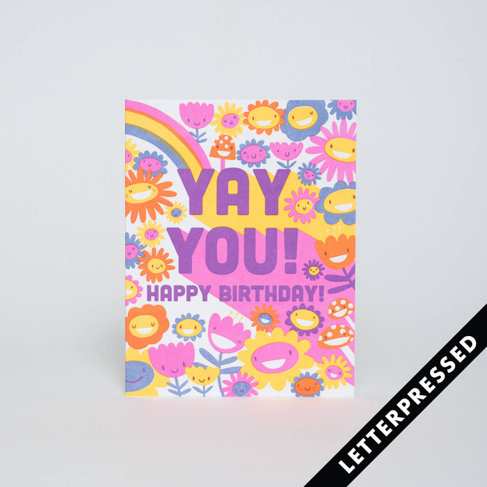 Yay You Greeting Card // birthday