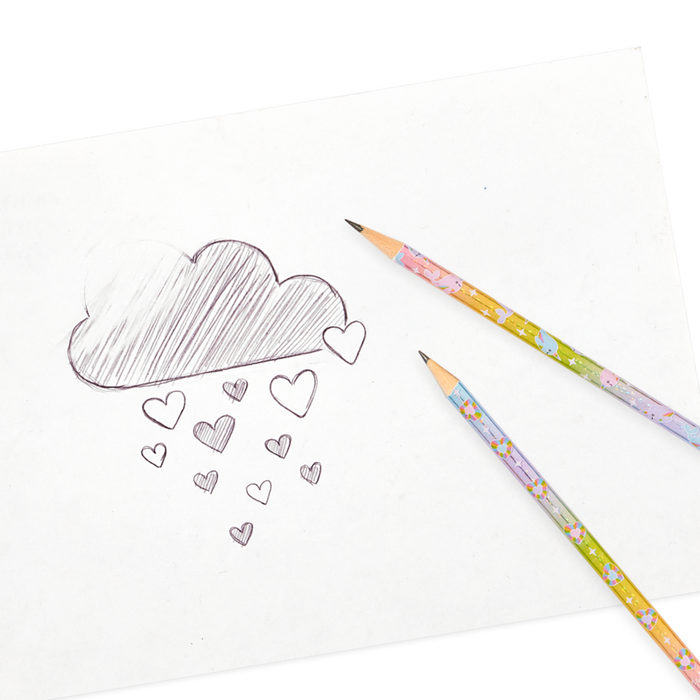 Rainbow Gem Graphic Pencil