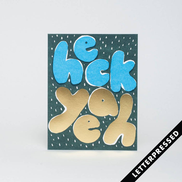 Heck Yeah! Greeting Card | Graduation | Just Because | Thank You