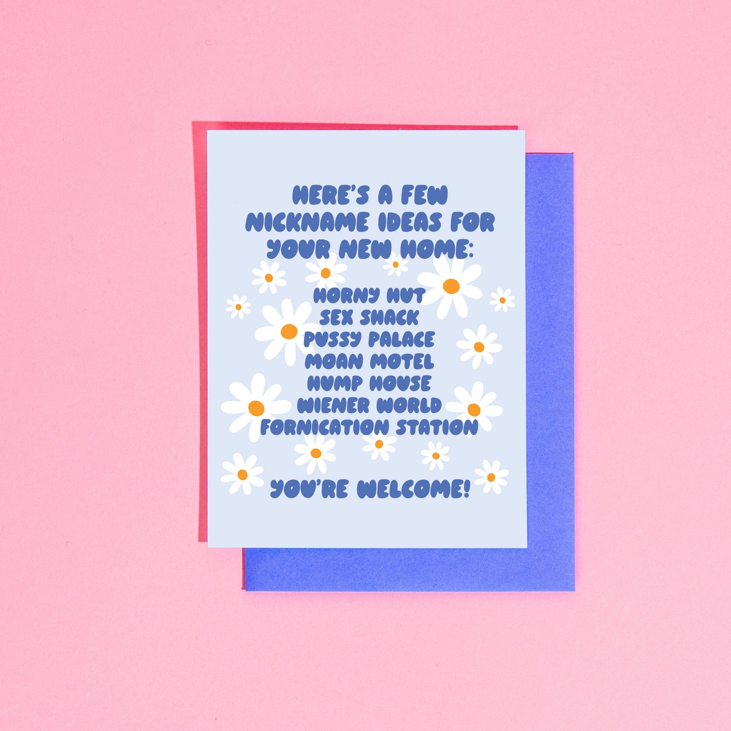 Nickname Ideas For Your New Home... Greeting Card