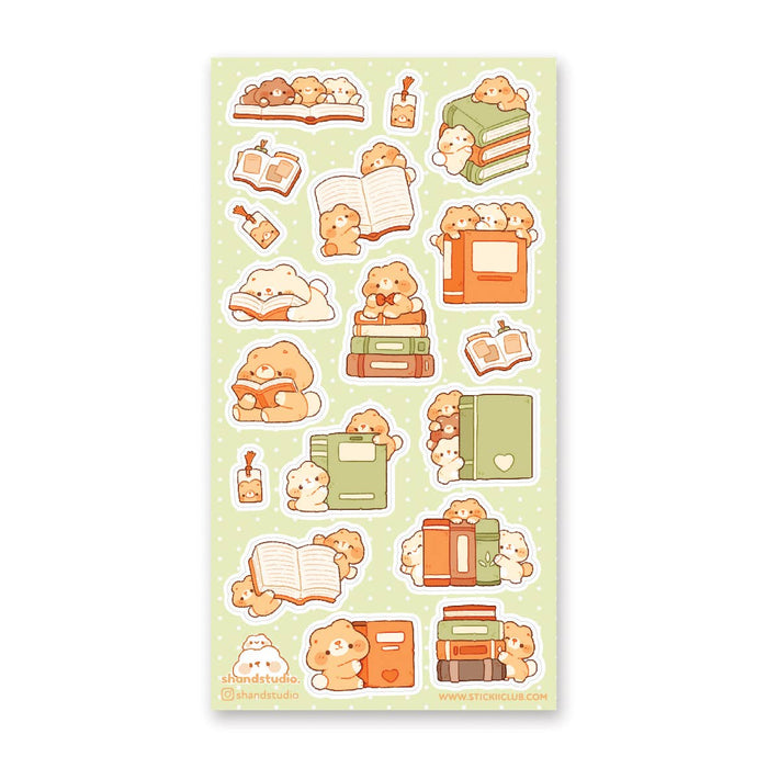 STICKII - Book Bears Sticker Sheet