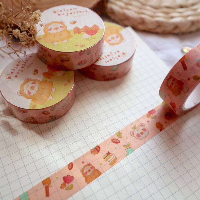 Spring Picnic Latte Washi Tape