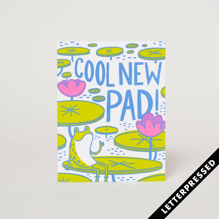 Cool New Pad Greeting Card // new home