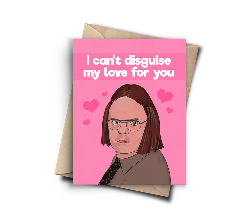 Funny Valentine Card - Dwight The Office Anniversary Card