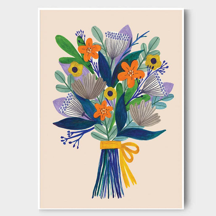 Flowers Illustration - Art Print