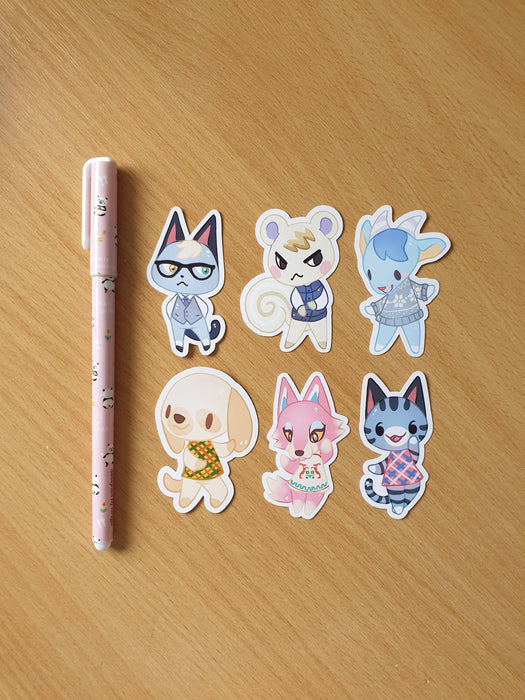 Character Stickers by Ellesdoodlebox | Animal Crossing ~ Pokemon ~ Ghibli