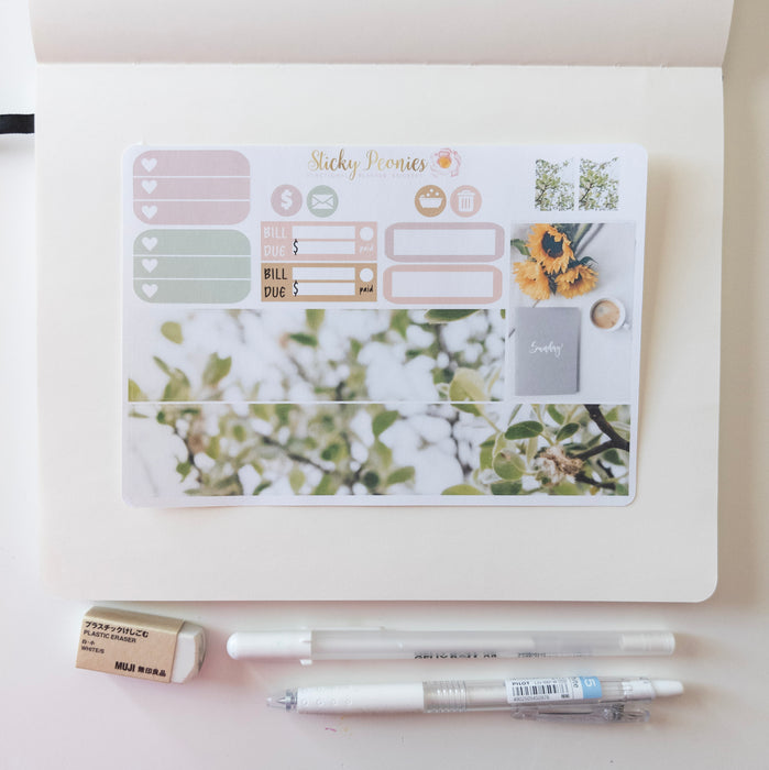 Sunday Vibes Deluxe Kit - Weekly Planner Stickers