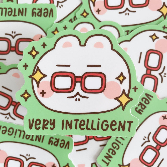 Very Intelligent Bear Sticker